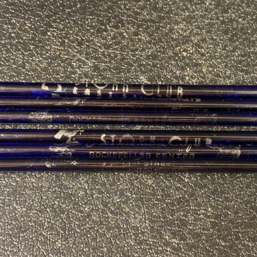 Sherman Billingsley Promenade Cafe Stork Club Rockefeller Center Swizzle Sticks